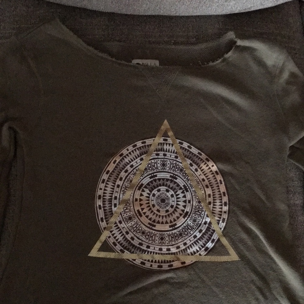 WOMENS BILLABONG off the shoulders sweatshirt
